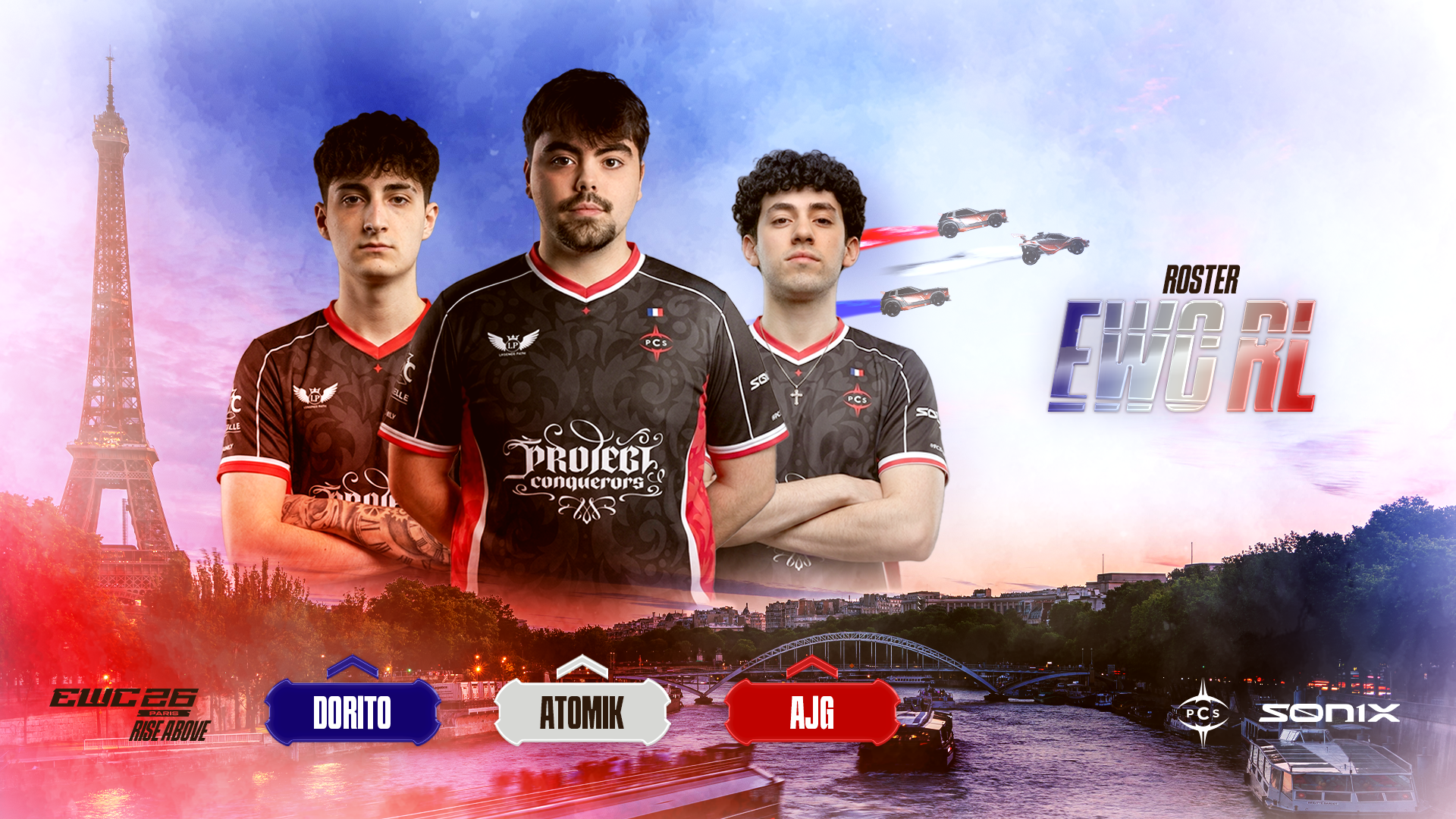 RL : PCS dévoile son nouveau roster pour l’Esport World Cup RL 2026